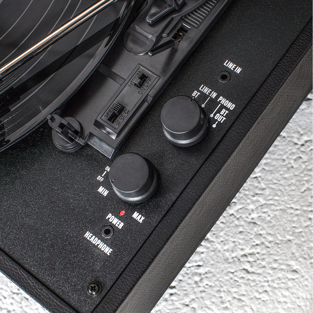 Record Player Victrola Journey Black