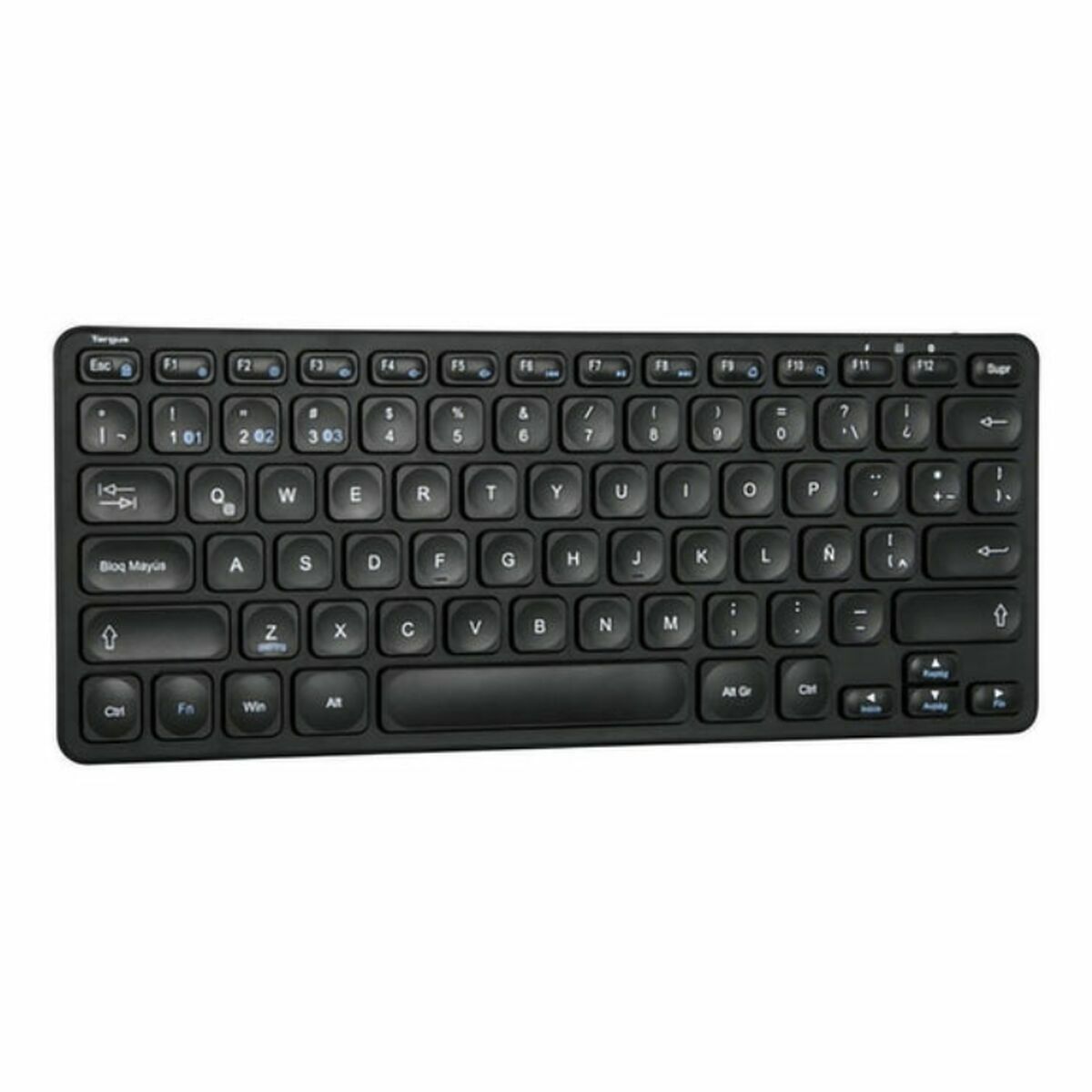 Keyboard Targus AKB862ES Black Spanish Qwerty