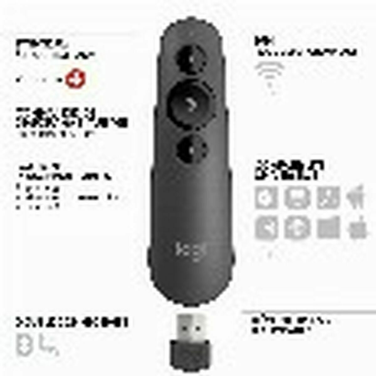 Laser Pointer Logitech Black