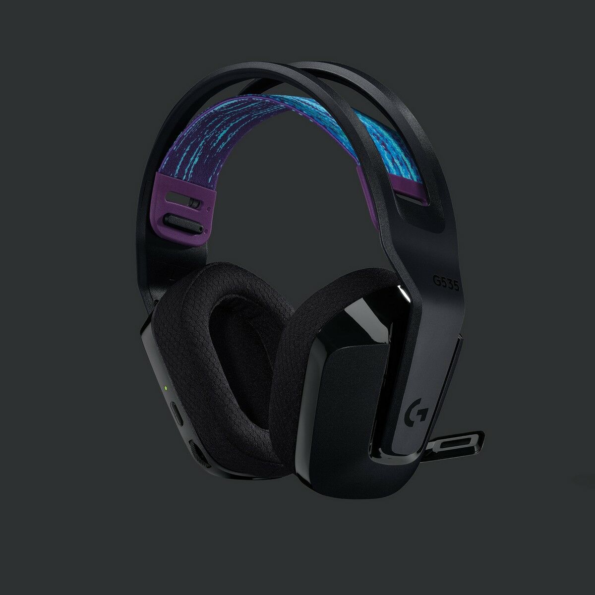 Gaming Earpiece with Microphone Logitech G535 Blue Lilac Gaming