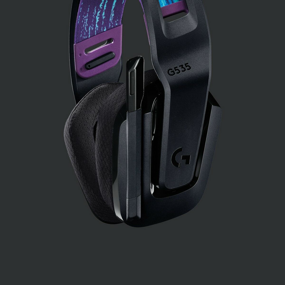 Gaming Earpiece with Microphone Logitech G535 Blue Lilac Gaming