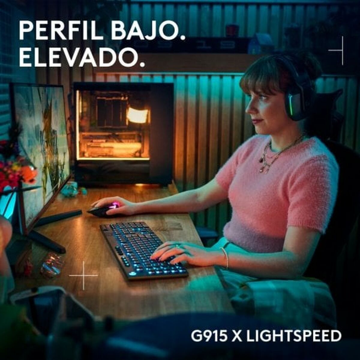 Keyboard and Mouse Logitech 920-012677 Black Spanish Qwerty QWERTY