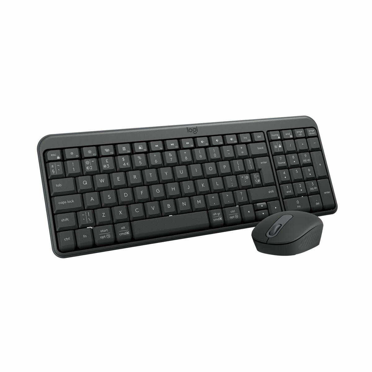 Keyboard and Mouse Logitech 920-013543 Black
