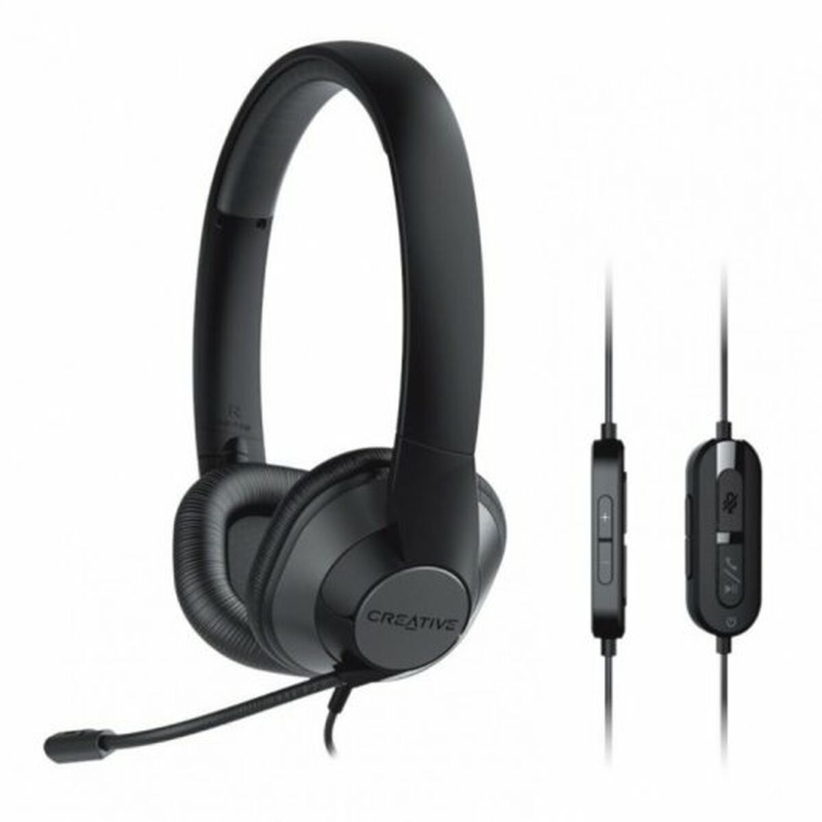 Headphones with Microphone Creative Technology HS-720 V2 Black