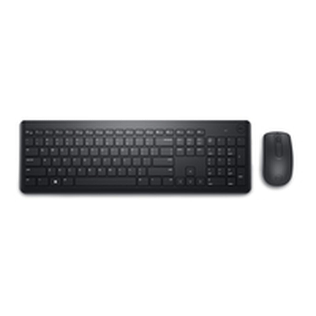 Keyboard and Mouse Dell KM3322W-R-SPN Black Spanish Qwerty