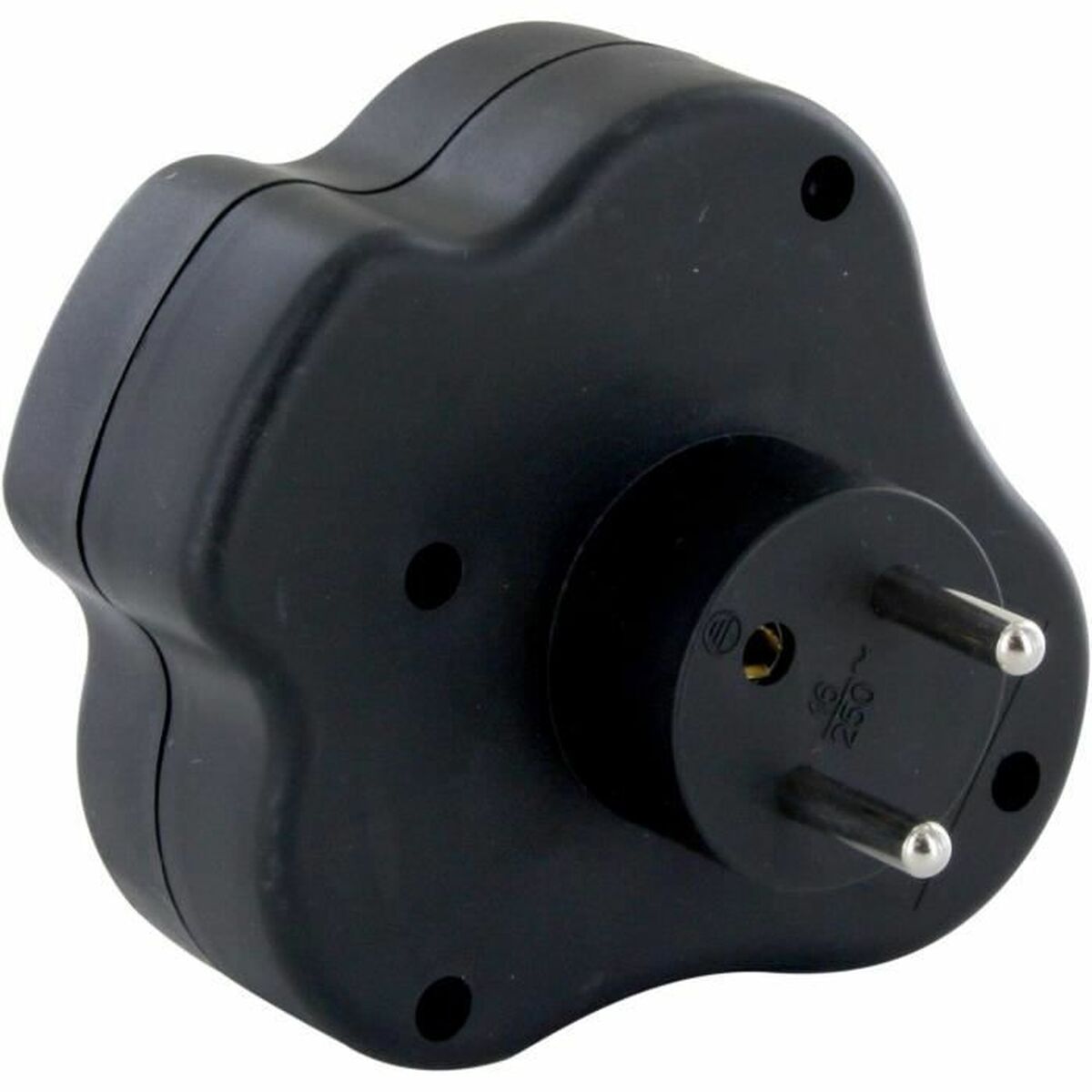 3-socket plugboard with power switch Chacon Dominó 3x16A