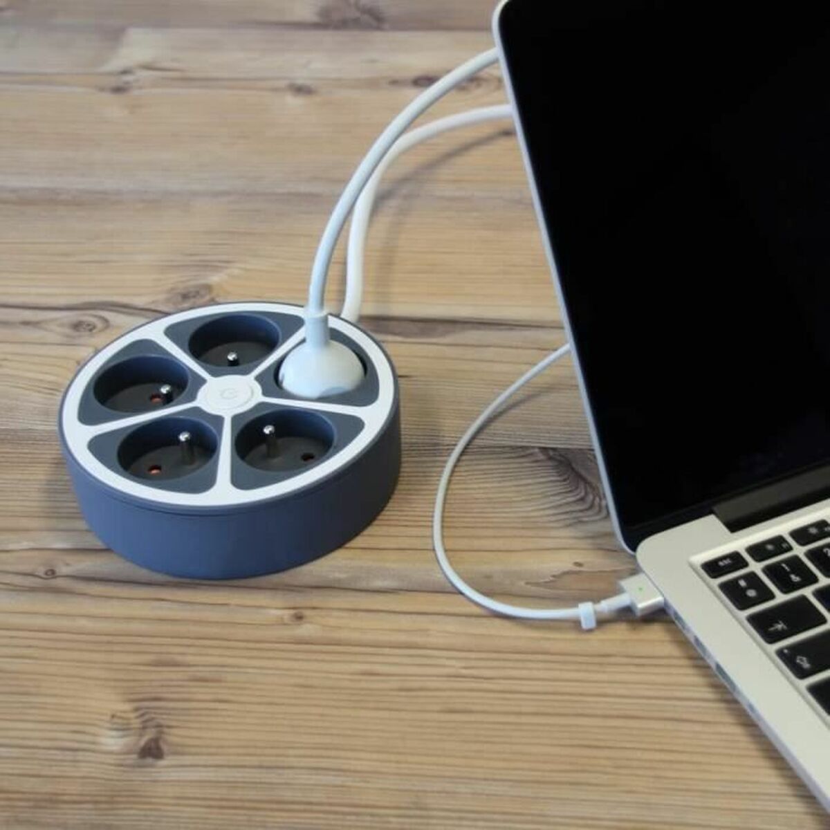 Power Socket - 5 Sockets with Switch Chacon (1,5 m)