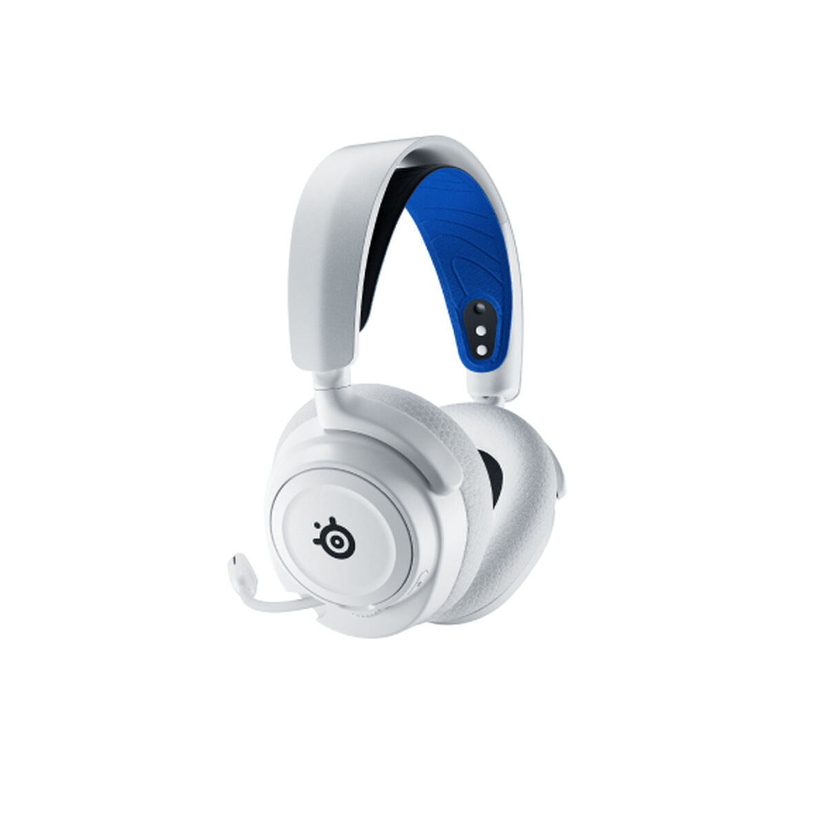 Headphones with Microphone SteelSeries Arctis Nova 7P White