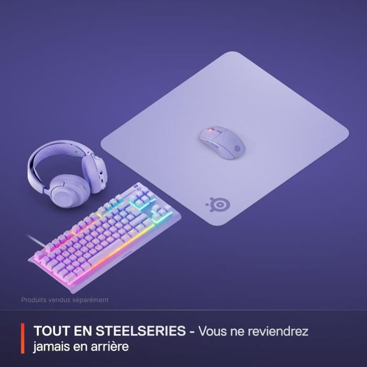 Mouse Mat SteelSeries Lilac
