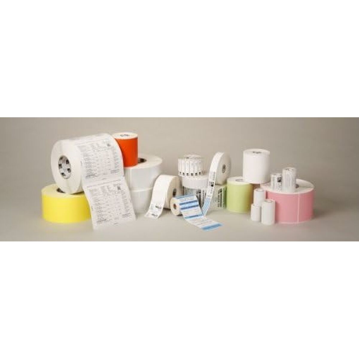 Roll of Labels Zebra White (12 Units)