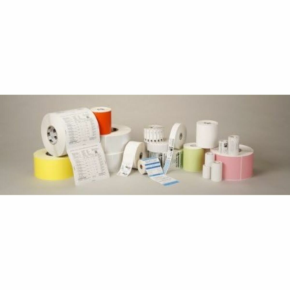 Roll of Labels Zebra White (12 Units)