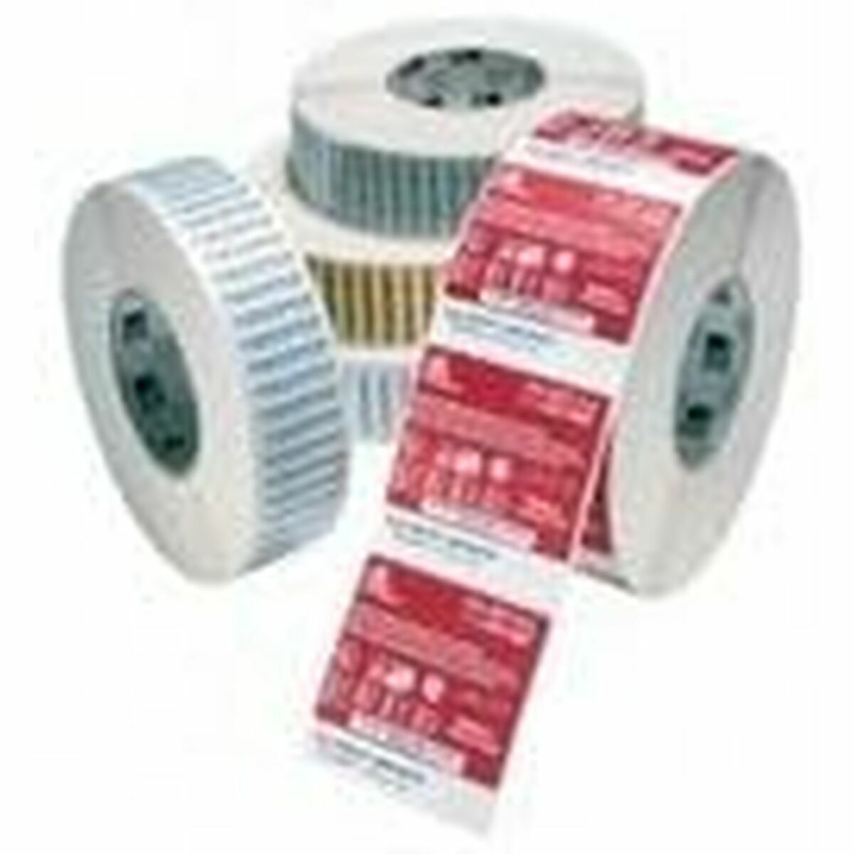 Roll of Labels Zebra White (12 Units)