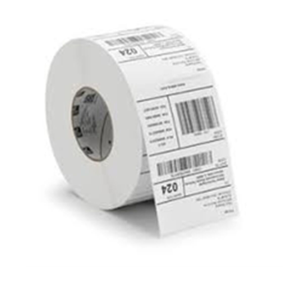 Roll of Labels Zebra White (12 Units)