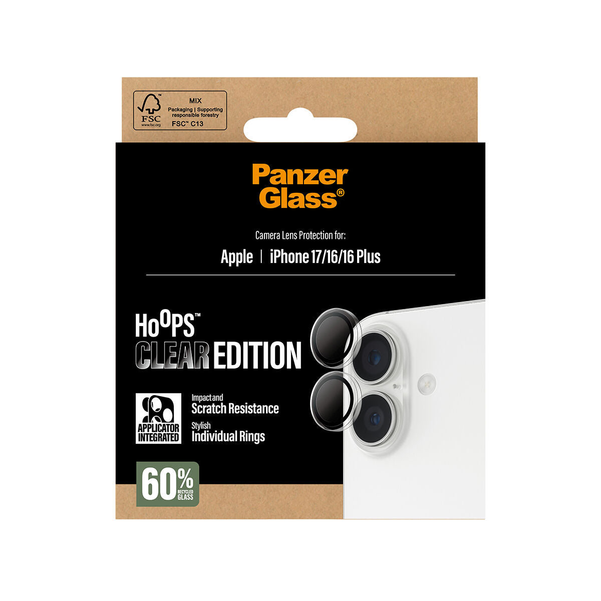 Lens Protector Panzer Glass PG75123 Apple