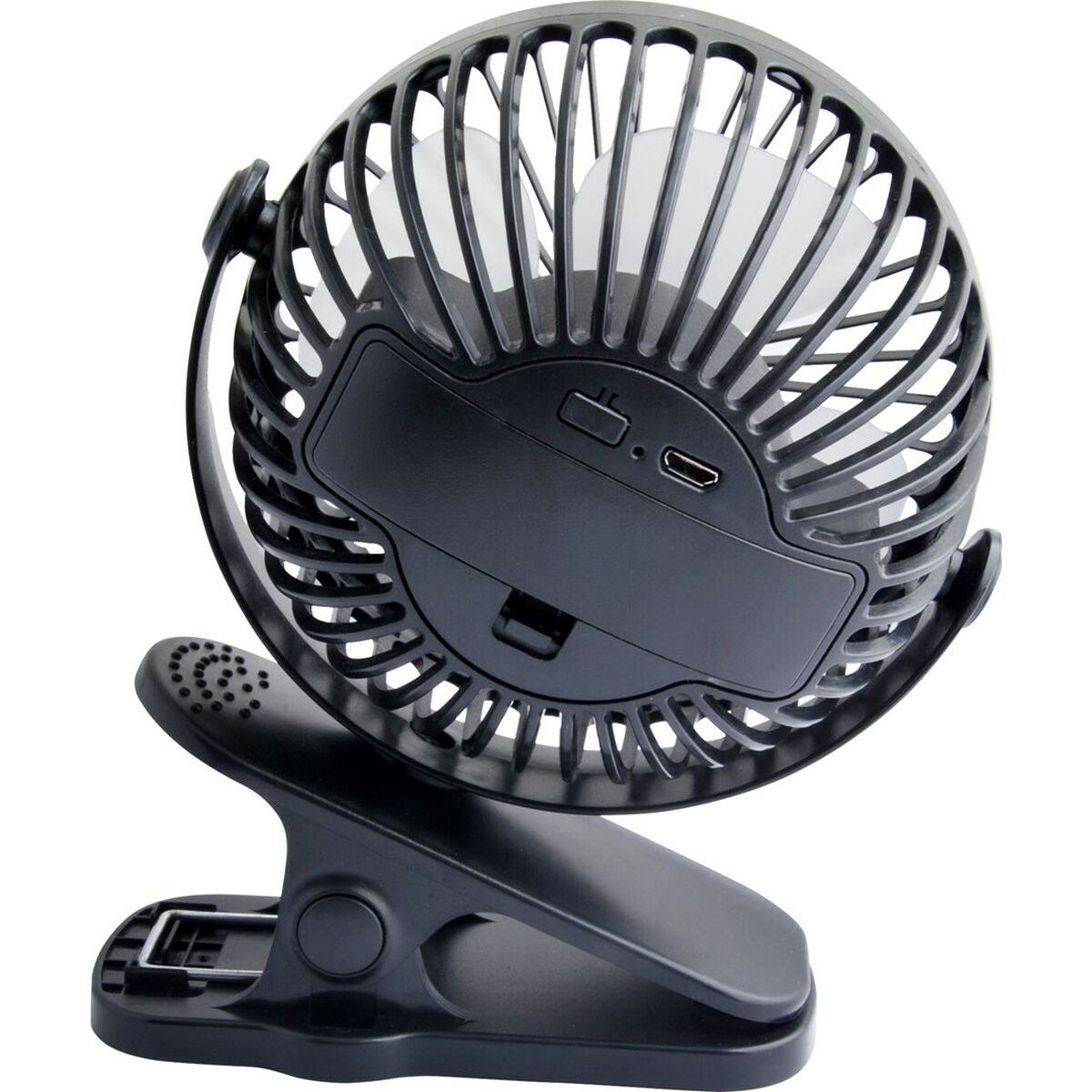 Table Fan Blow 44-506 Black USB