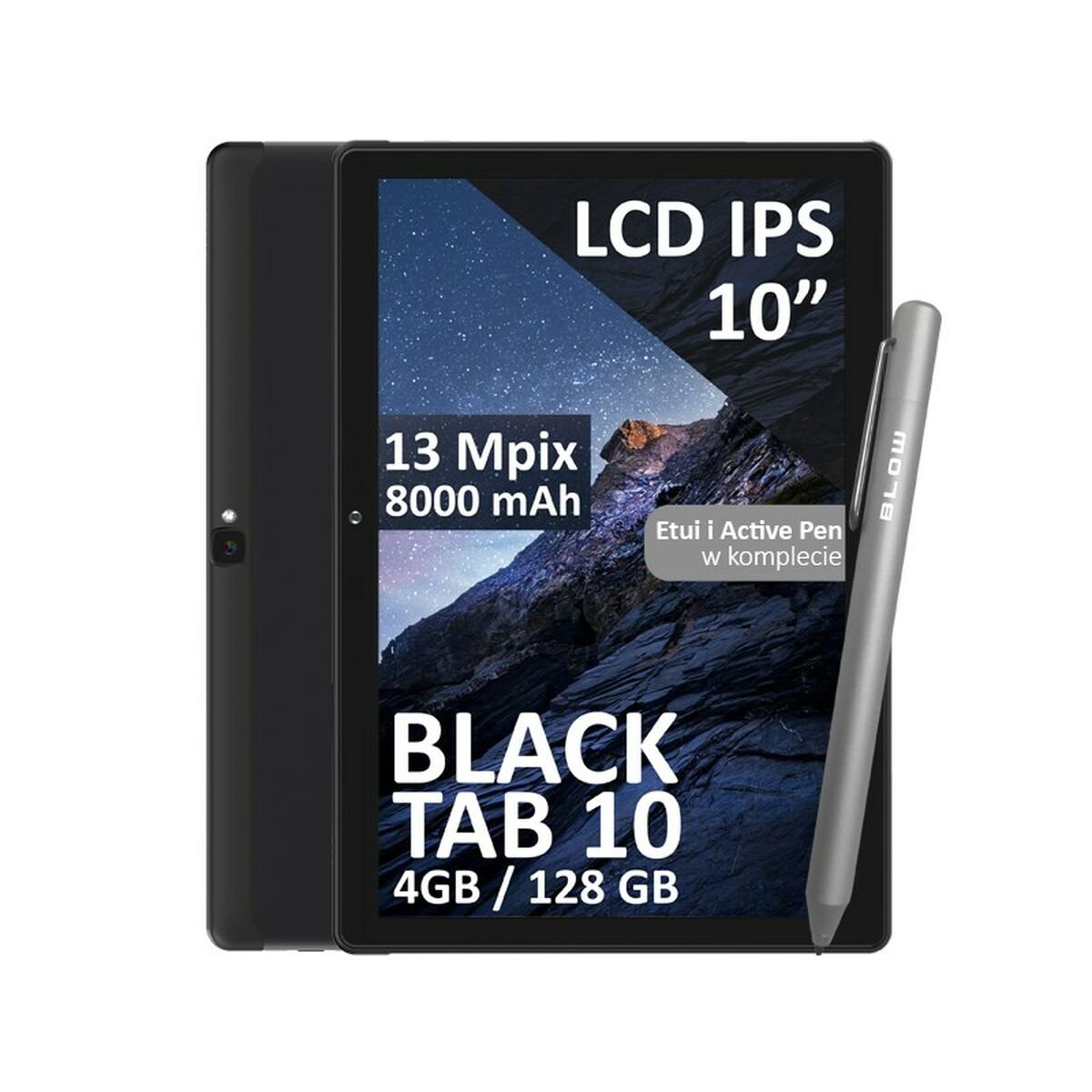 Tablet Blow BlackTAB10 10,1" MediaTek MT8788 4 GB RAM 128 GB Black