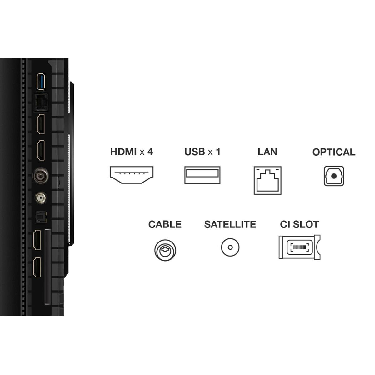 Smart TV TCL 75P8K 75" 4K Ultra HD LED HDR D-LED QLED