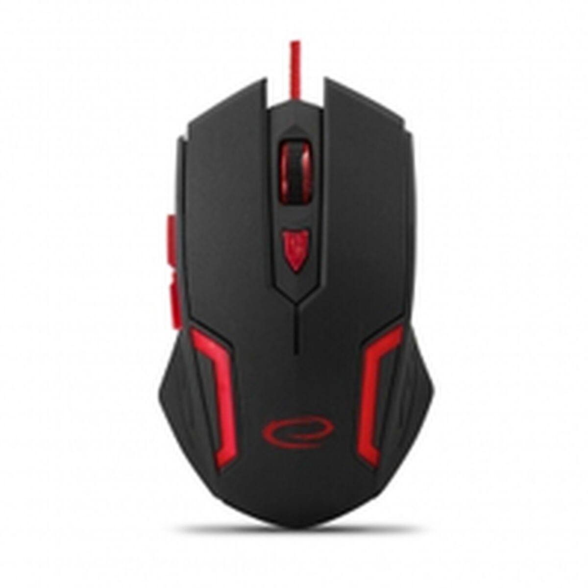 Mouse Esperanza EGM205R Black Red 2400 dpi