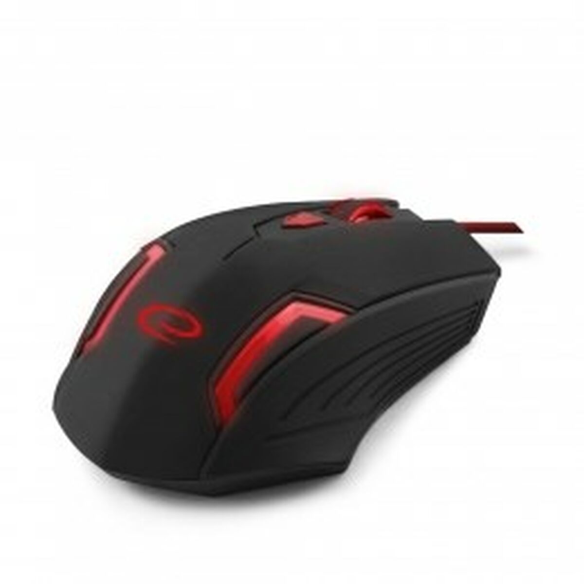 Mouse Esperanza EGM205R Black Red 2400 dpi