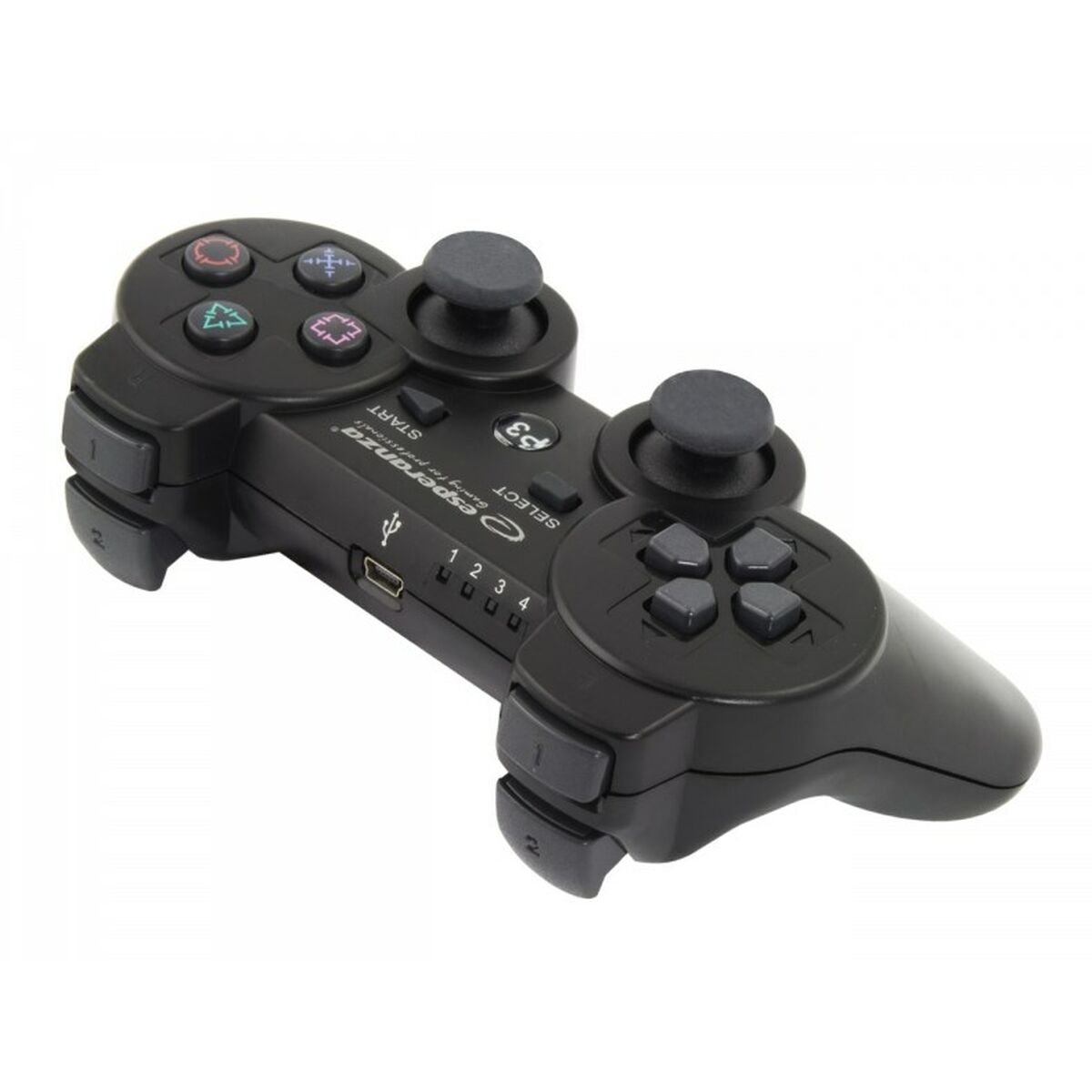 Wireless Gaming Controller Esperanza Marine GX700 Black Bluetooth PlayStation 3