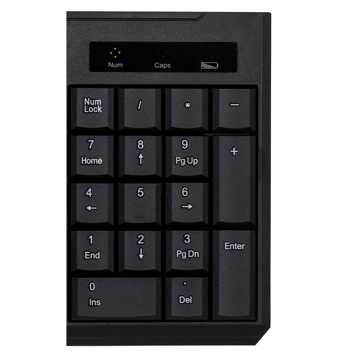Keyboard Activejet K-3911W Black QWERTY