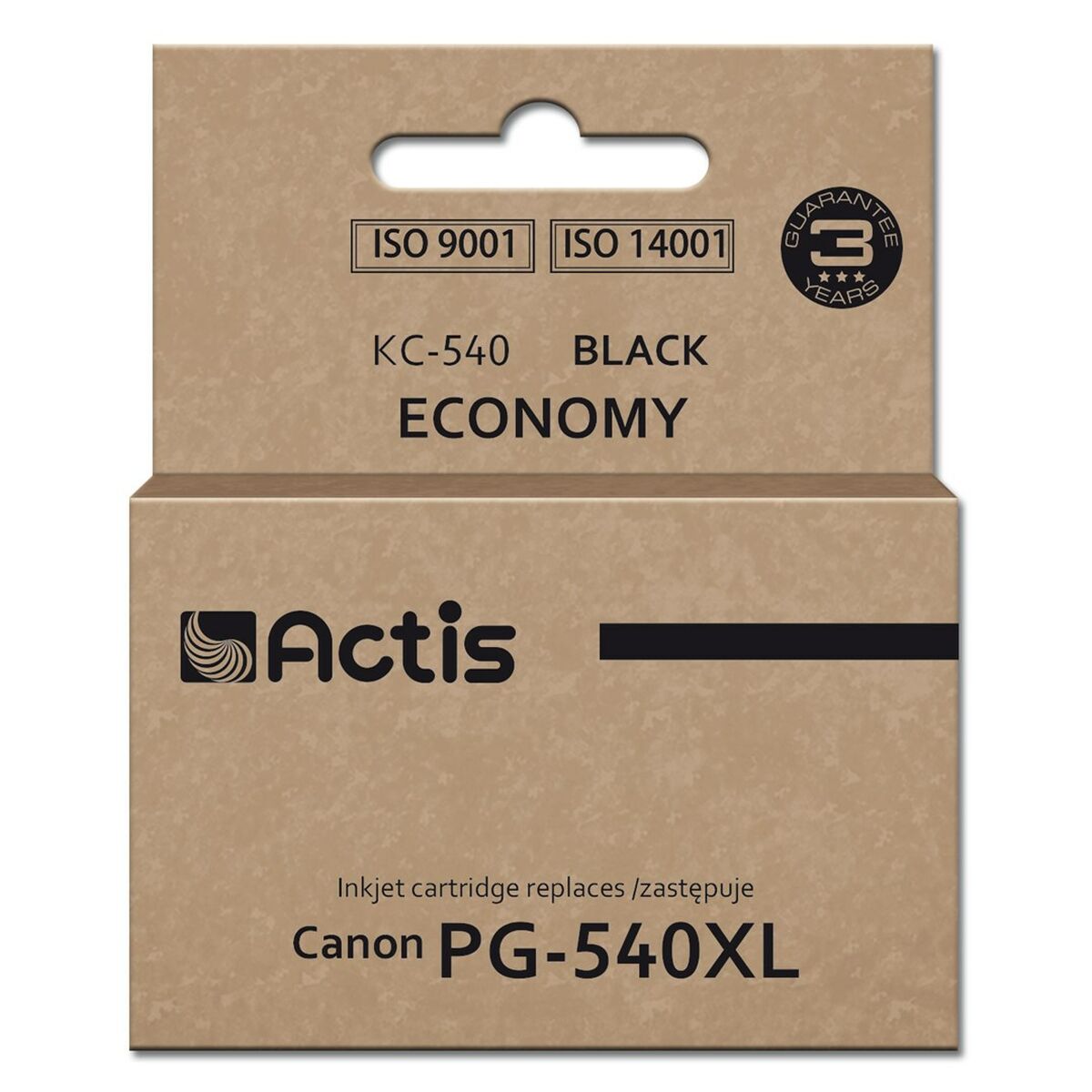 Compatible Ink Cartridge Actis KC-540 Black