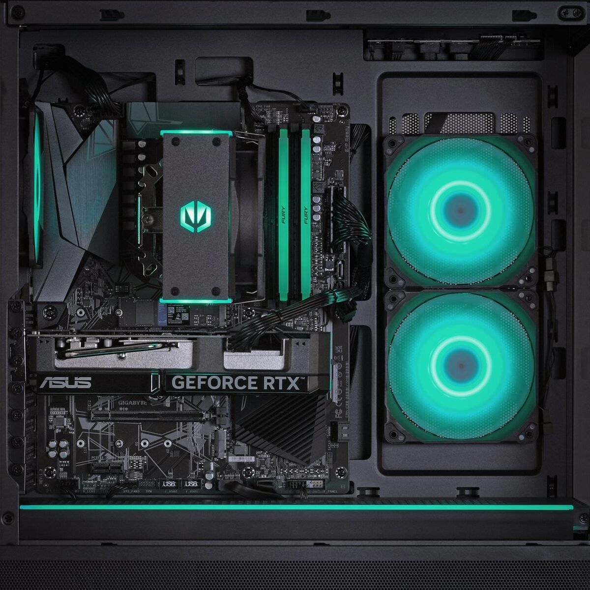 Desktop PC Actina KOMACNGIP0372 Intel Core i7-8700 AMD Ryzen 7 8700F 32 GB RAM 1 TB SSD geforce rtx 5060