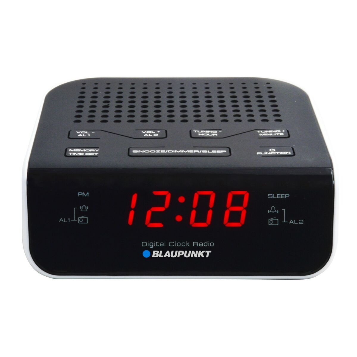 Clock-Radio Blaupunkt CR5WH White Black Bicoloured