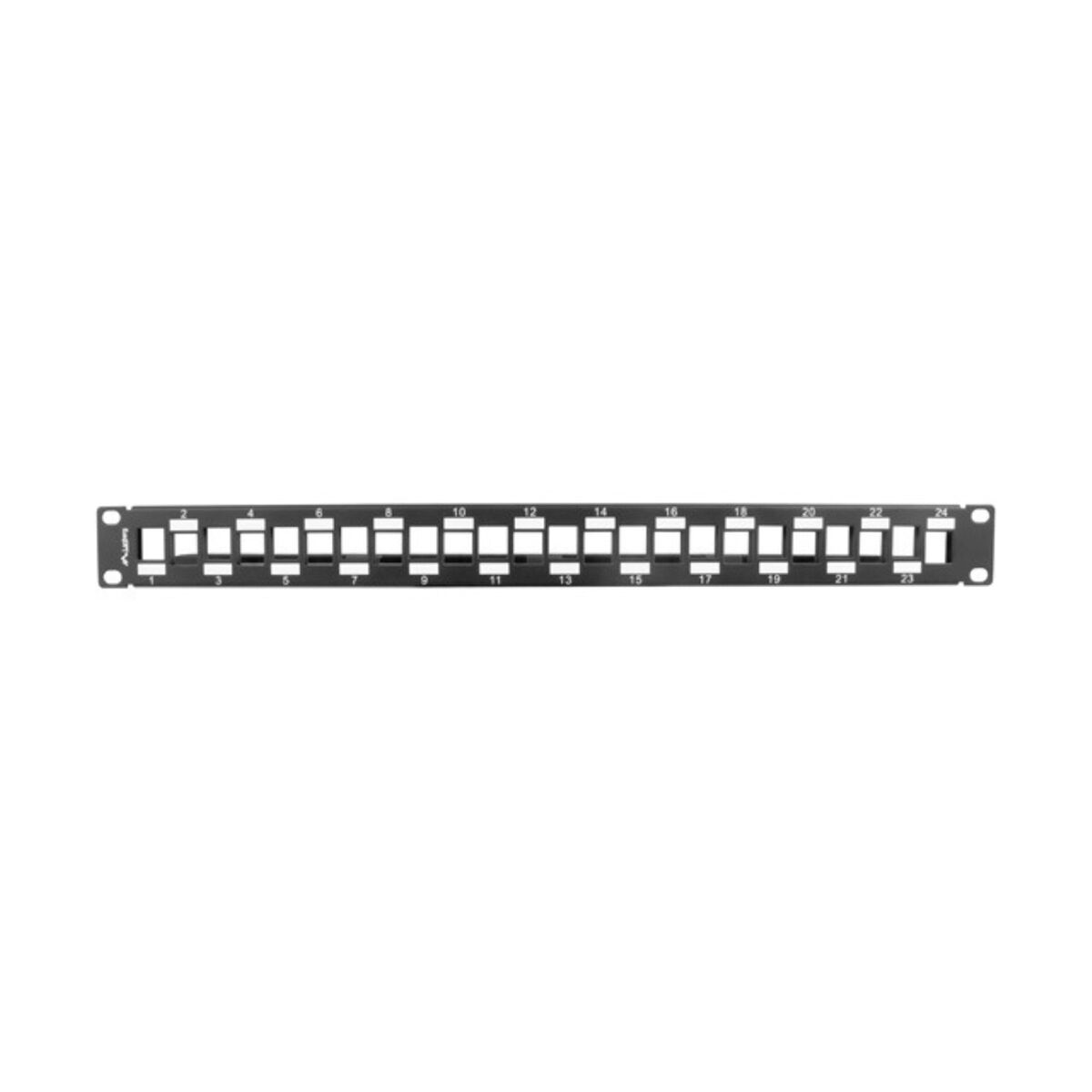 24-port UTP Category 6 Patch Panel Lanberg PPKS-1224-B