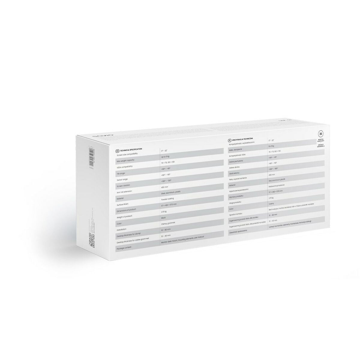 Screen Table Support Savio UM-01 17" 32"