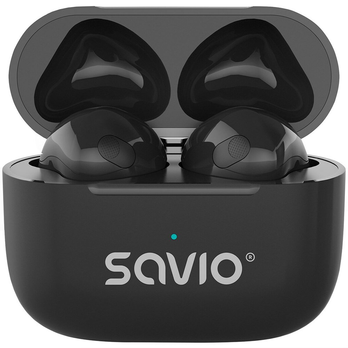 Wireless Headphones Savio TWS-02 PRO Black black
