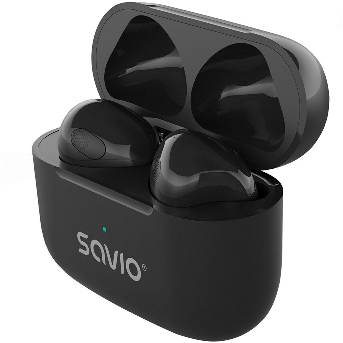 Wireless Headphones Savio TWS-02 PRO Black black