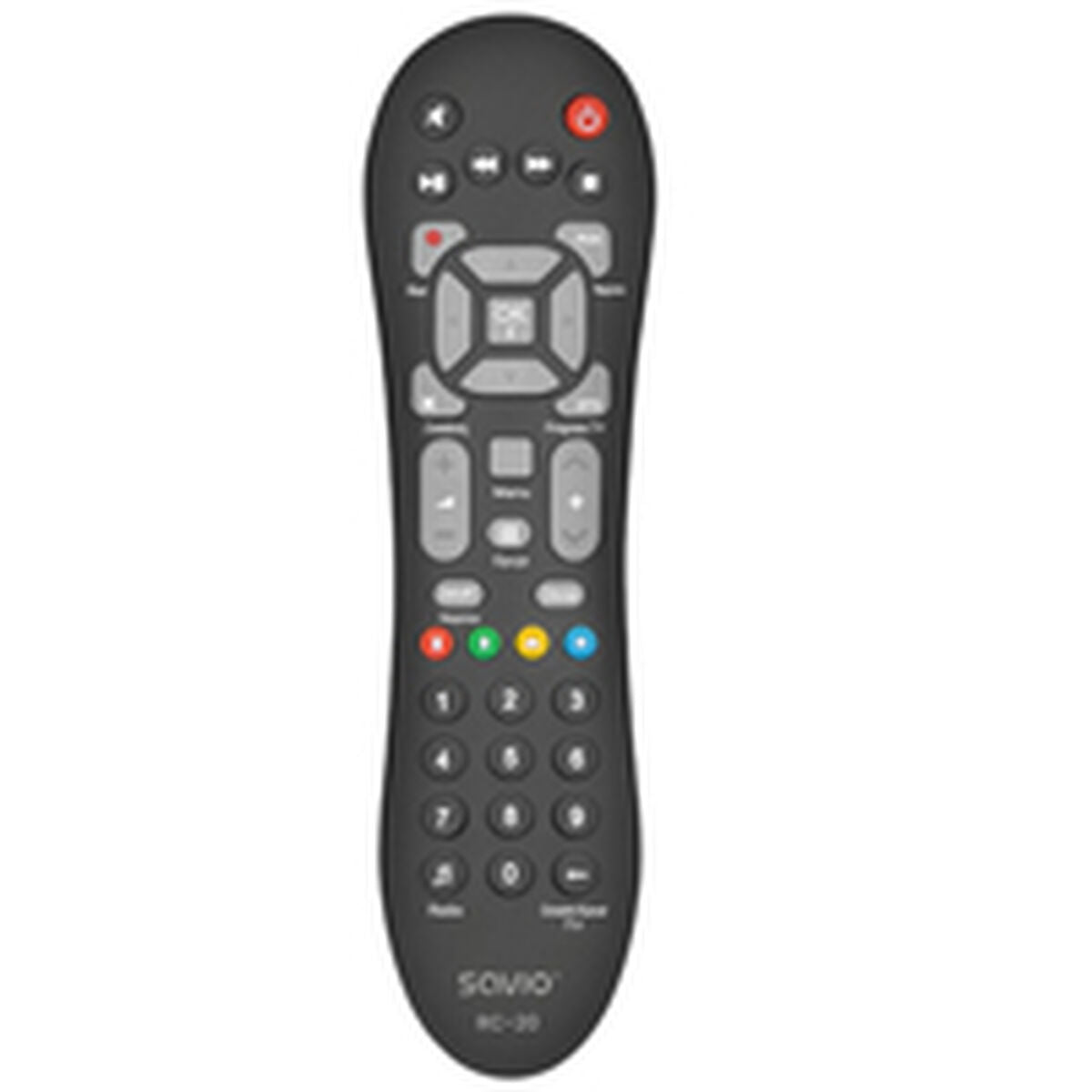 Universal Remote Control Savio RC-20 Black