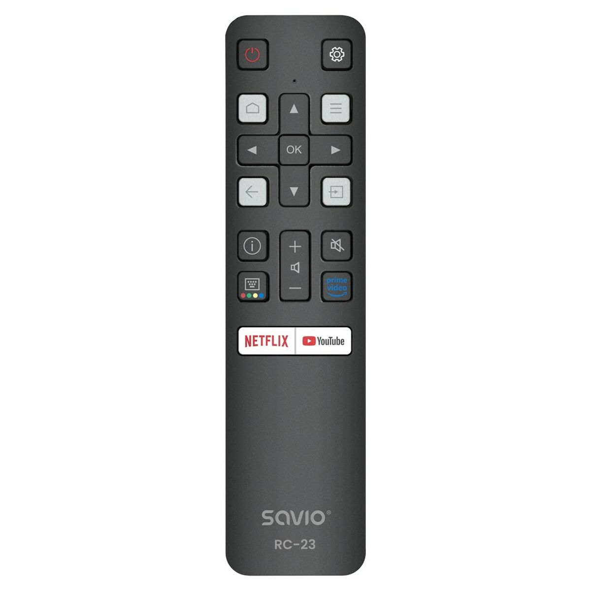 Universal Remote Control Savio RC-23 Black