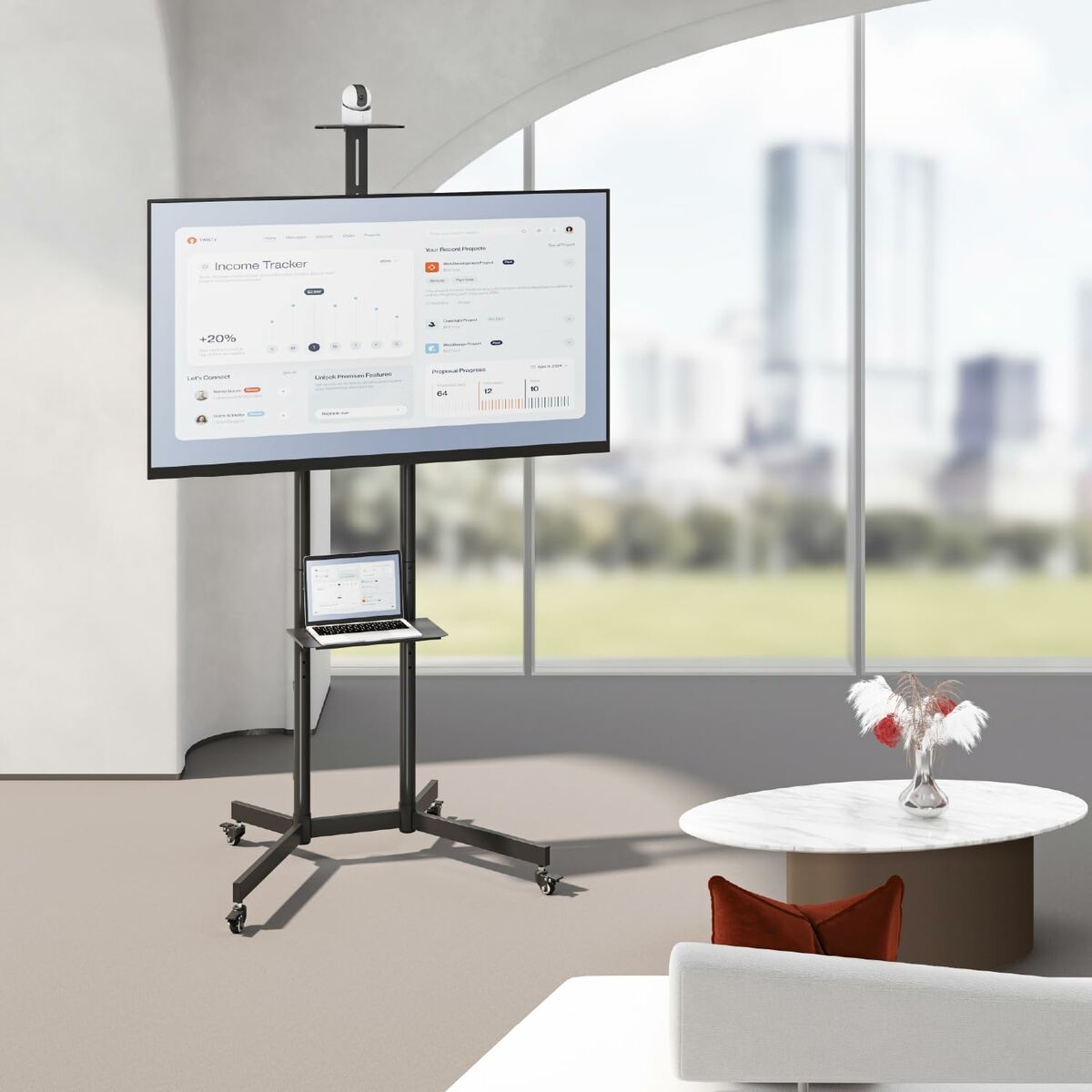 Screen Table Support MacLean MC-113 B 70"