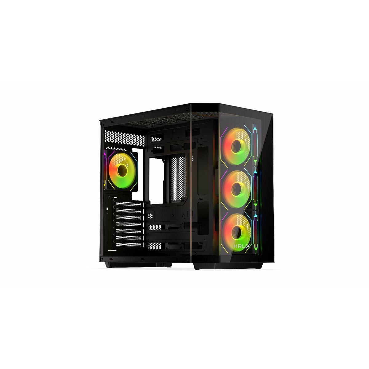 ATX Semi-tower Box Krux KRXD010 Black