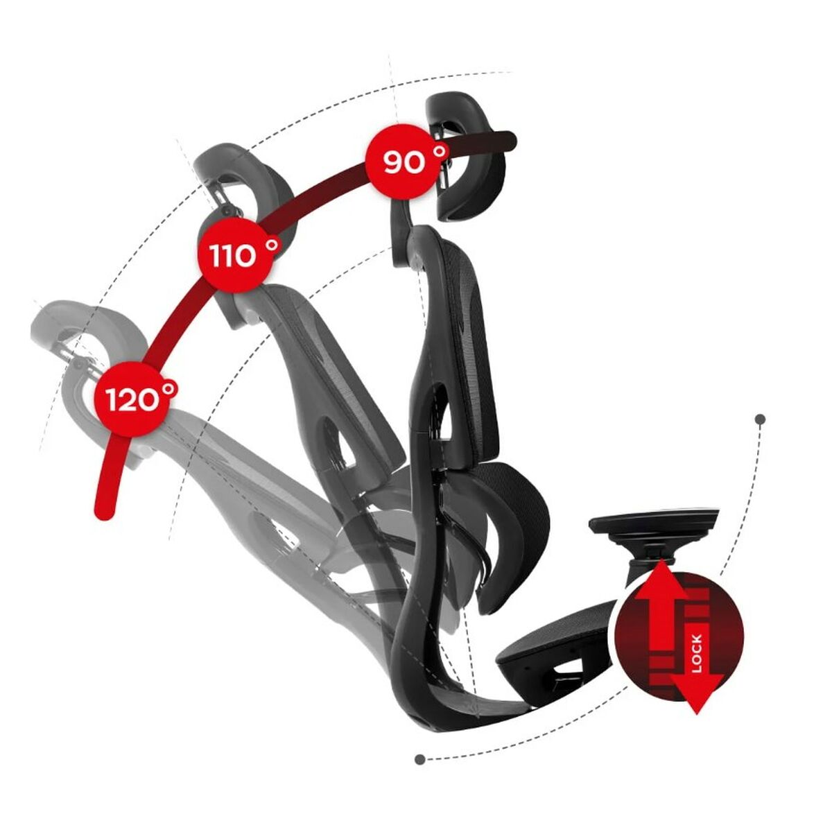 Gaming Chair Huzaro Combat 8.0 Carbon Black