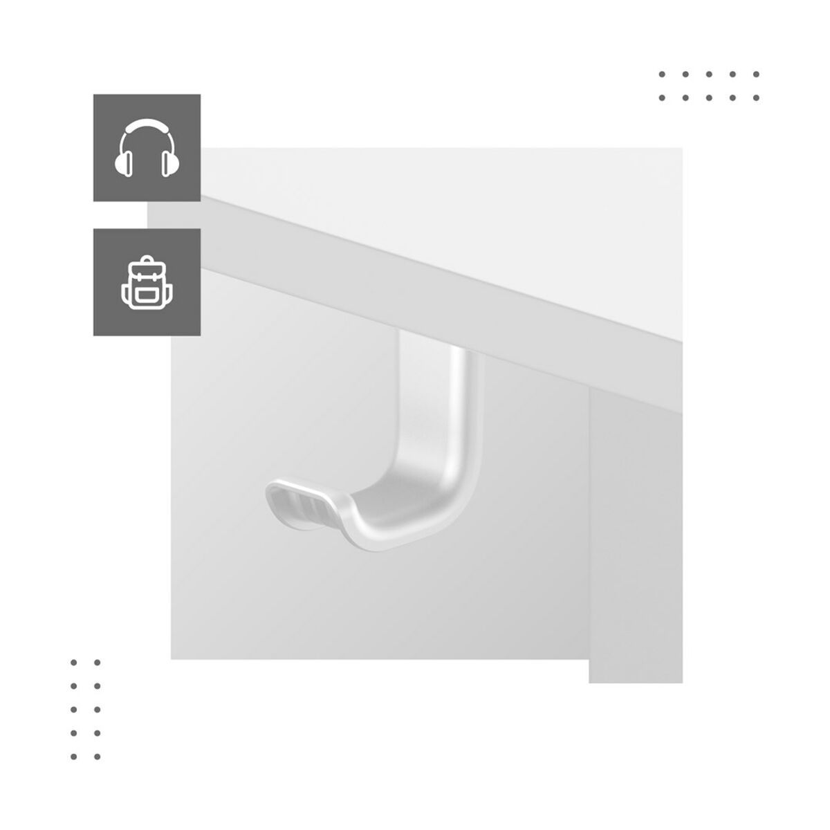 Desk Gaming Mark Adler MA-Leader 7.0 White White