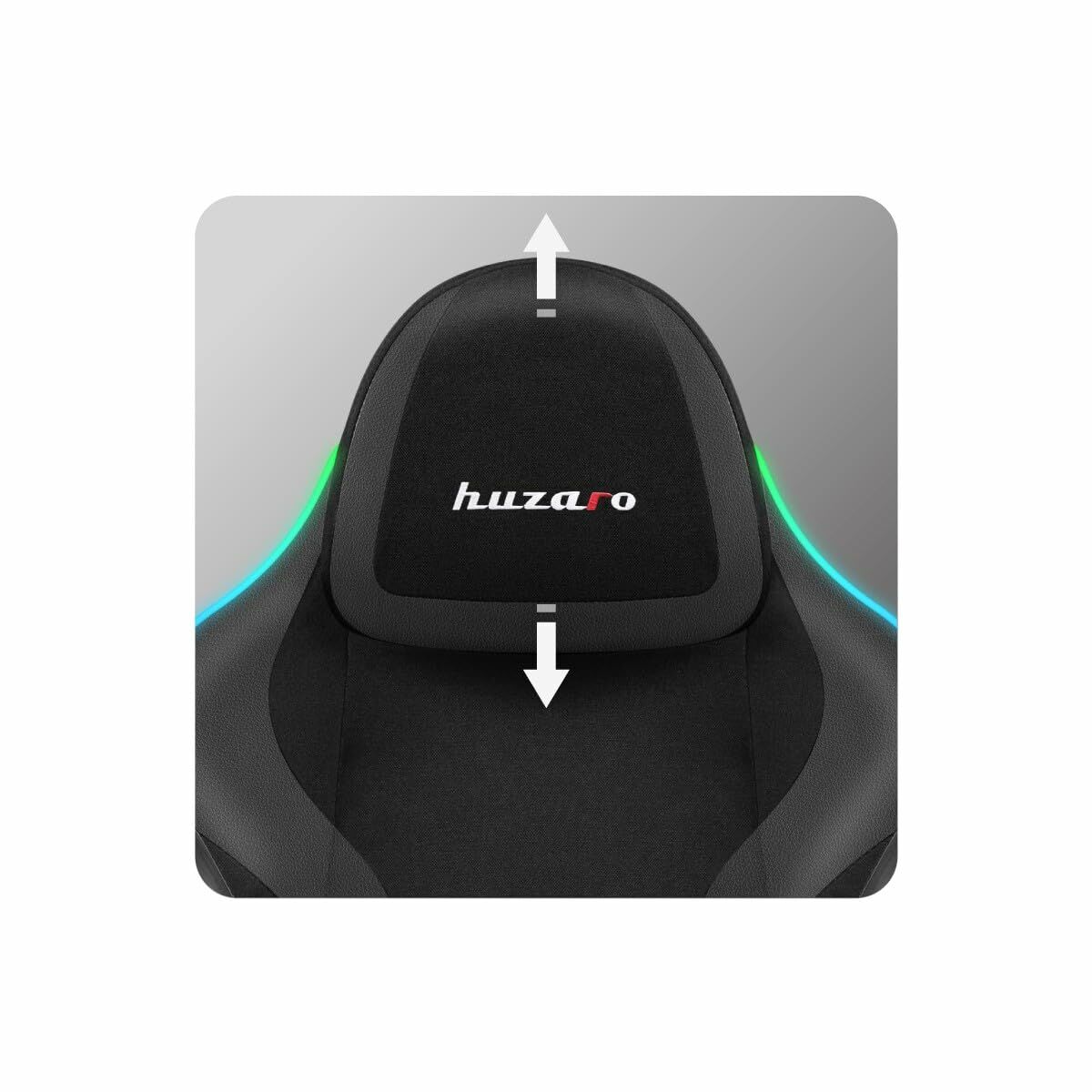 Gaming Chair Huzaro HZ-FORCE 4.6 RGB BLACK MESH