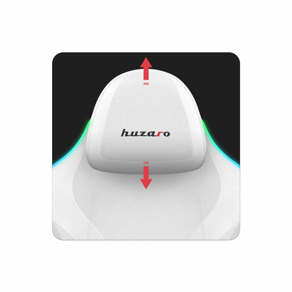 Gaming Chair Huzaro HZ-FORCE 4.6 RGB WHITE MESH