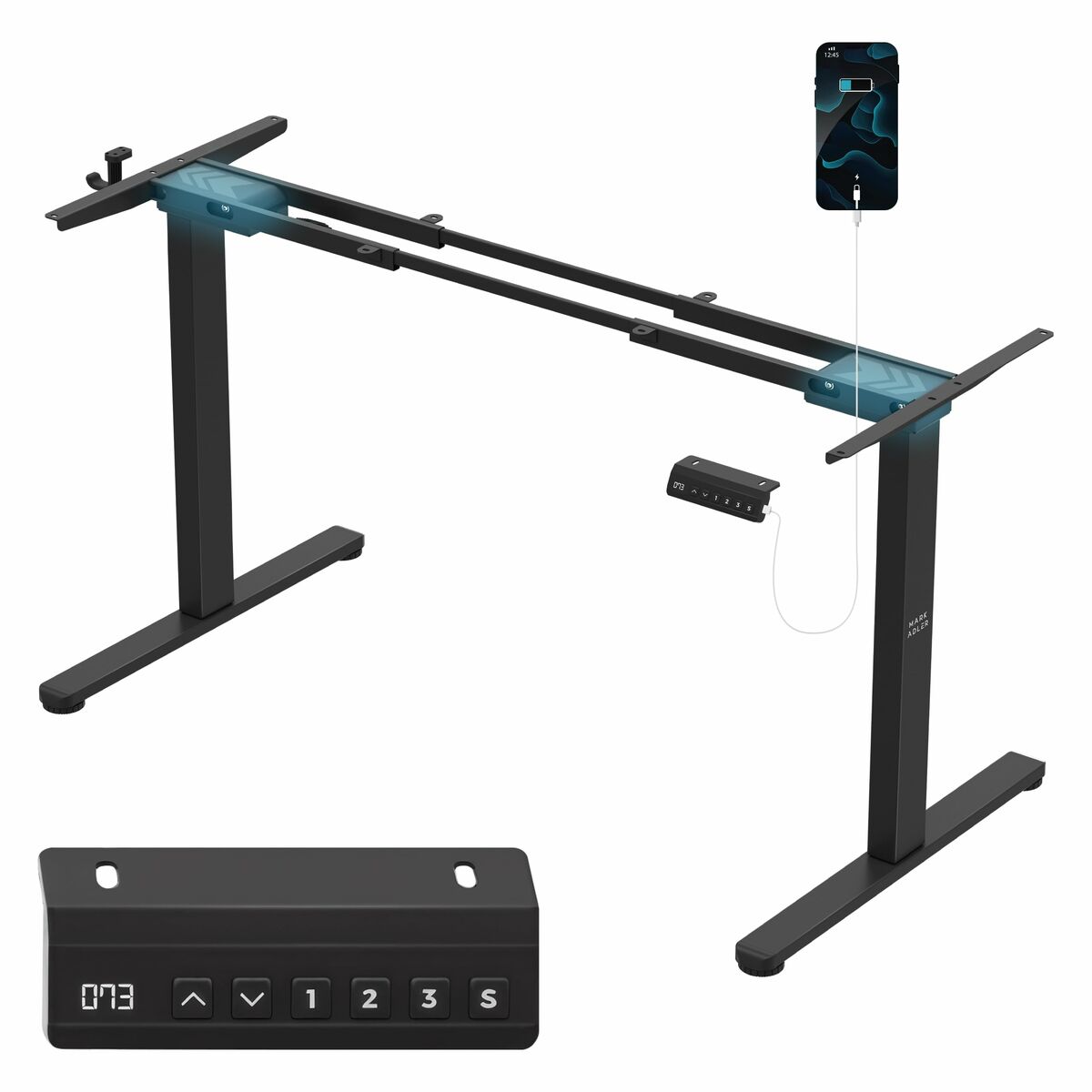 Adjustable support Mark Adler MA-XENO 4.5 BLACK Black