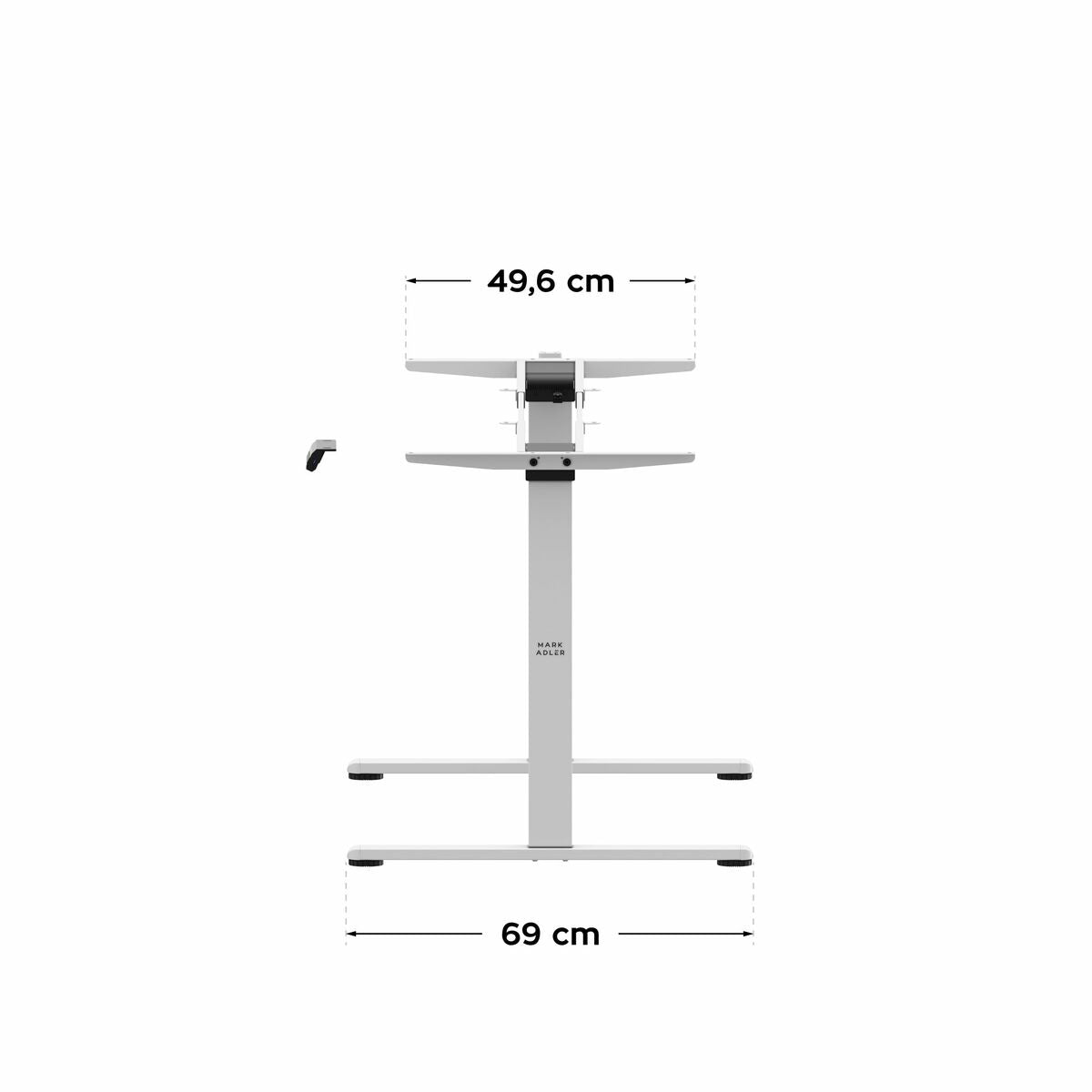 Adjustable support Mark Adler MA-XENO 4.5 WHITE White