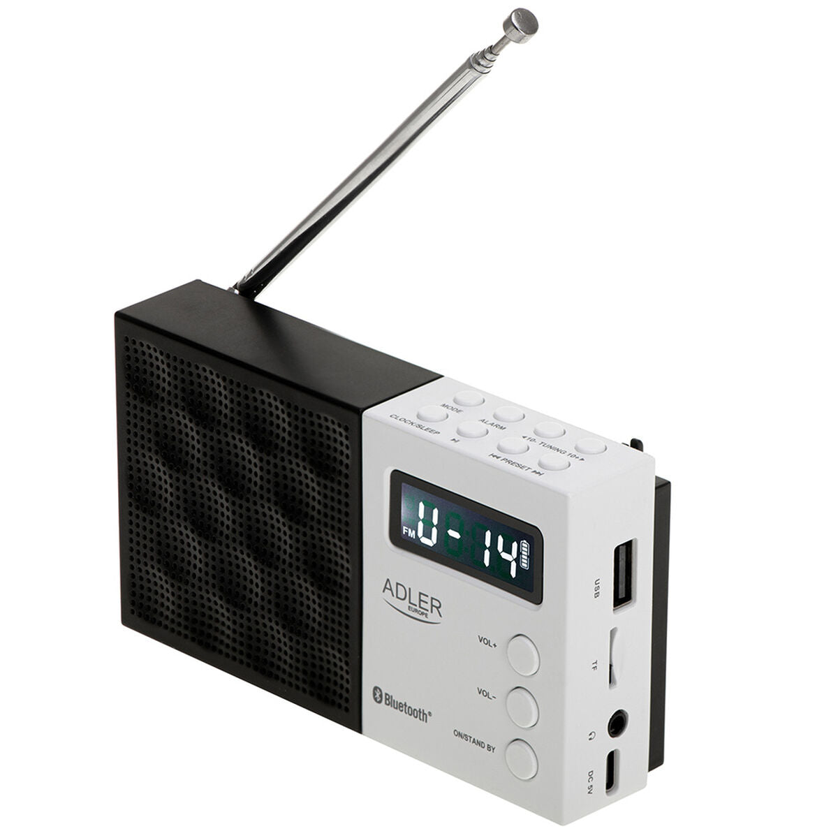 Radio Adler pll fm ad 1908 Black White