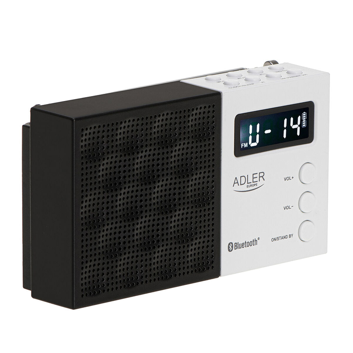 Radio Adler pll fm ad 1908 Black White