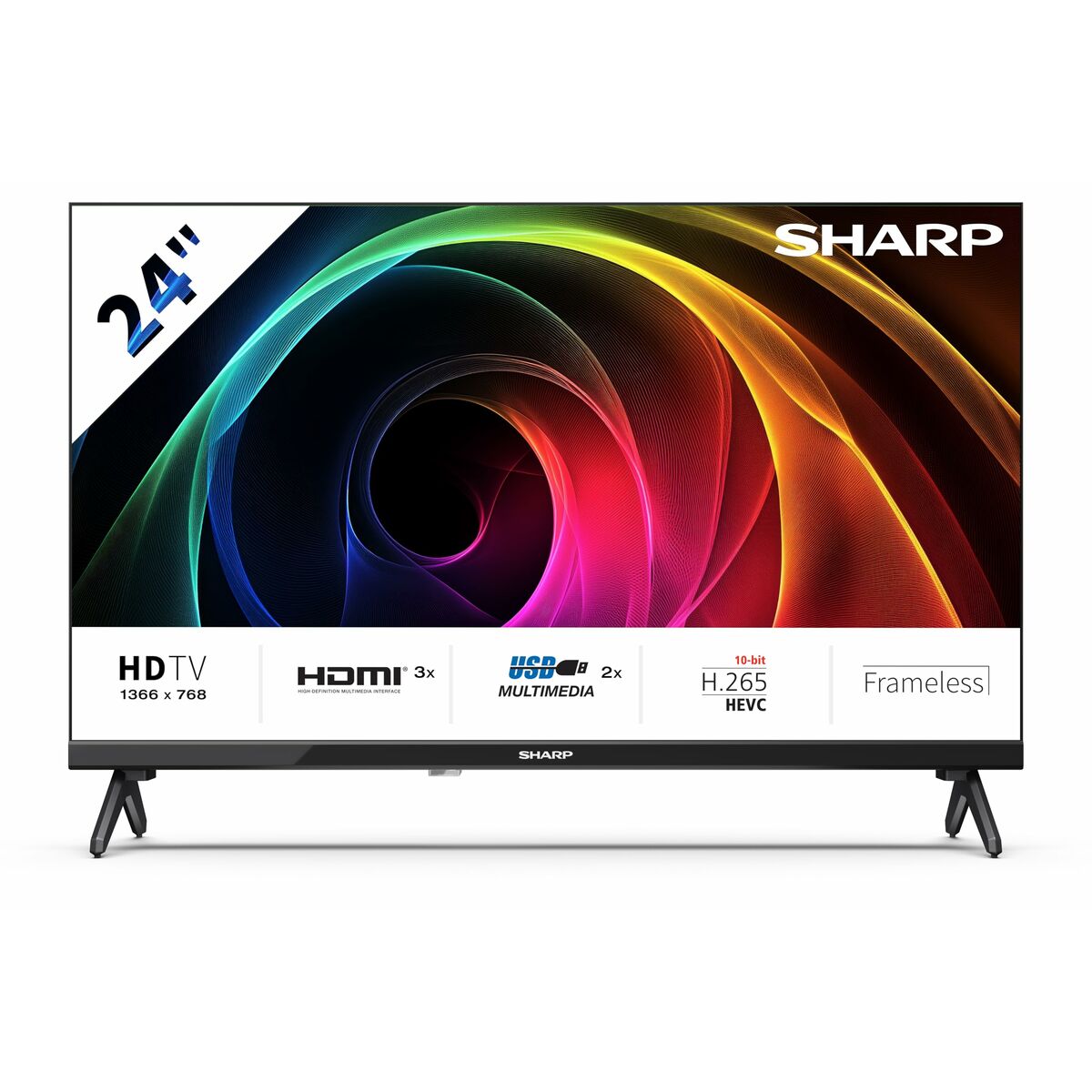 Smart TV Sharp 1T-C24HA1205EB 24" LED