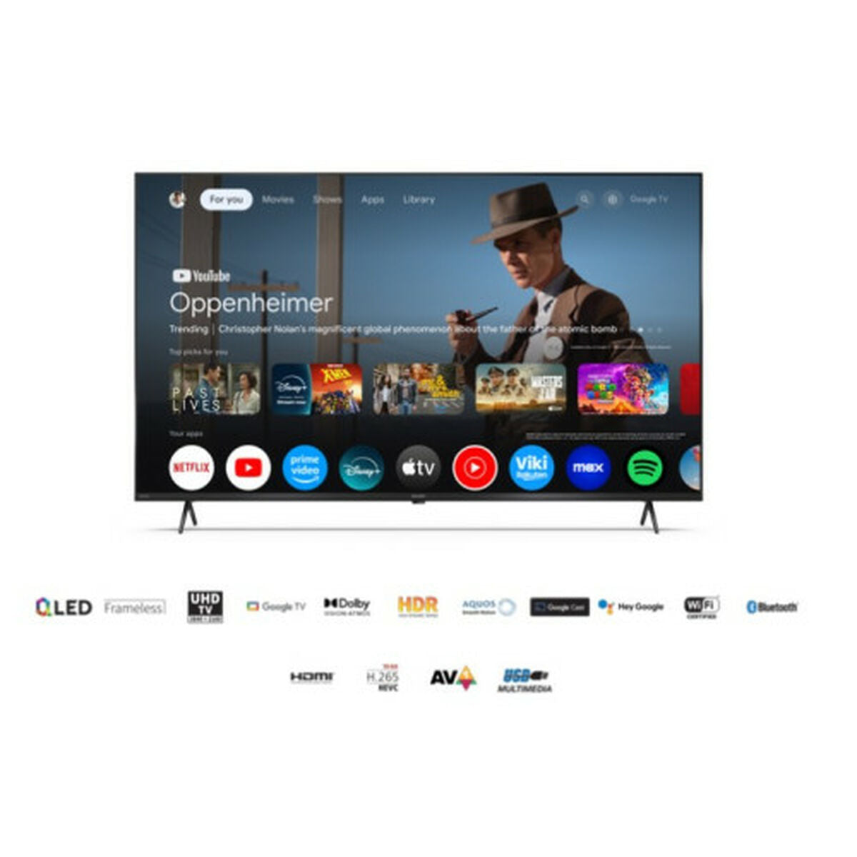 Smart TV Sharp 50HP5265E 50" LED 4K Ultra HD