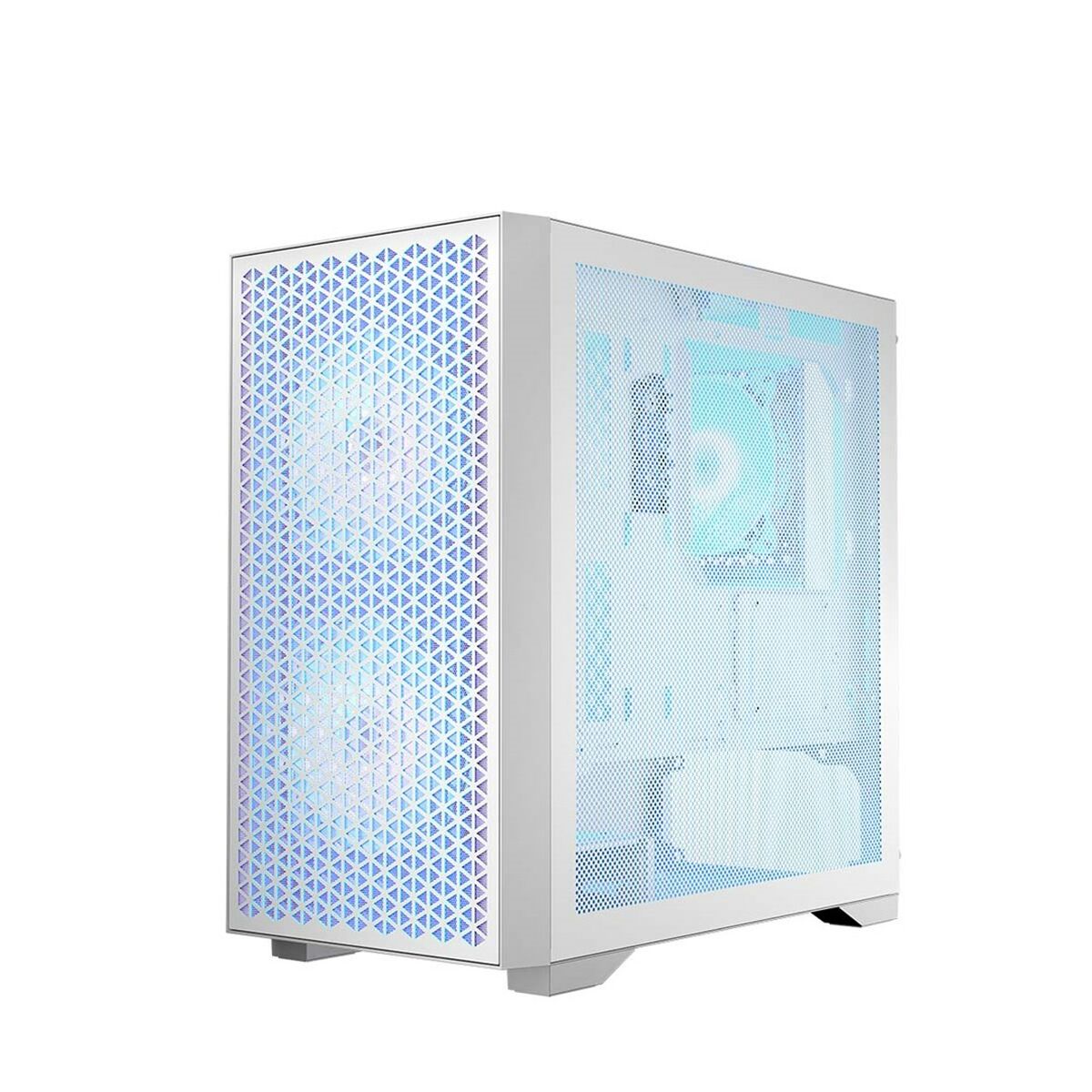 ATX Semi-tower Box Logic AM-DART-PRO-ARGB-20 White