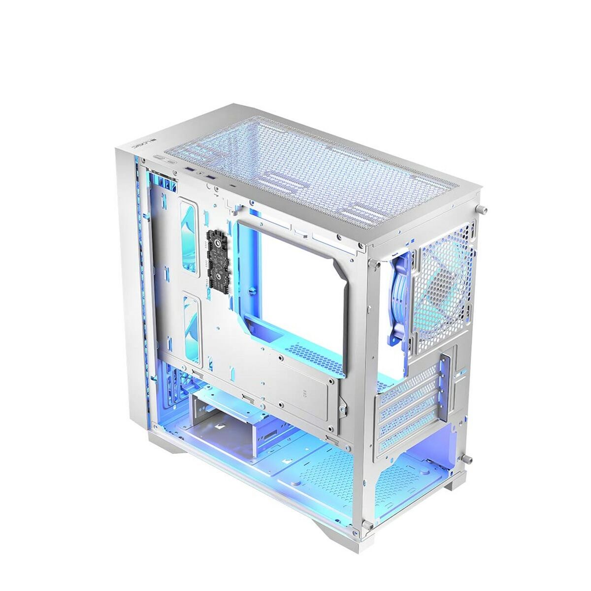 ATX Semi-tower Box Logic AM-DART-PRO-ARGB-20 White