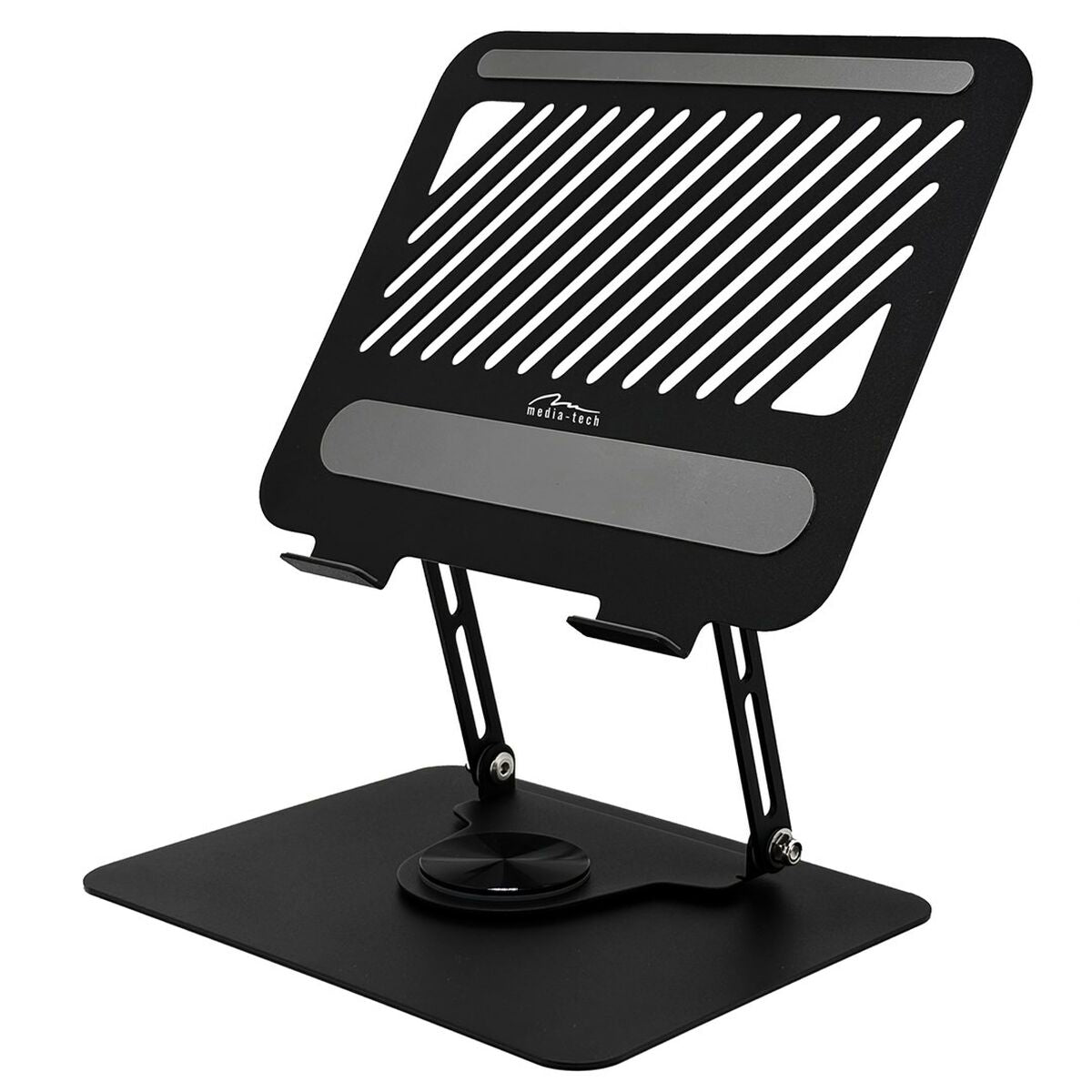 Notebook Stand Media Tech MT2662 Silicone Aluminium Carbon steel