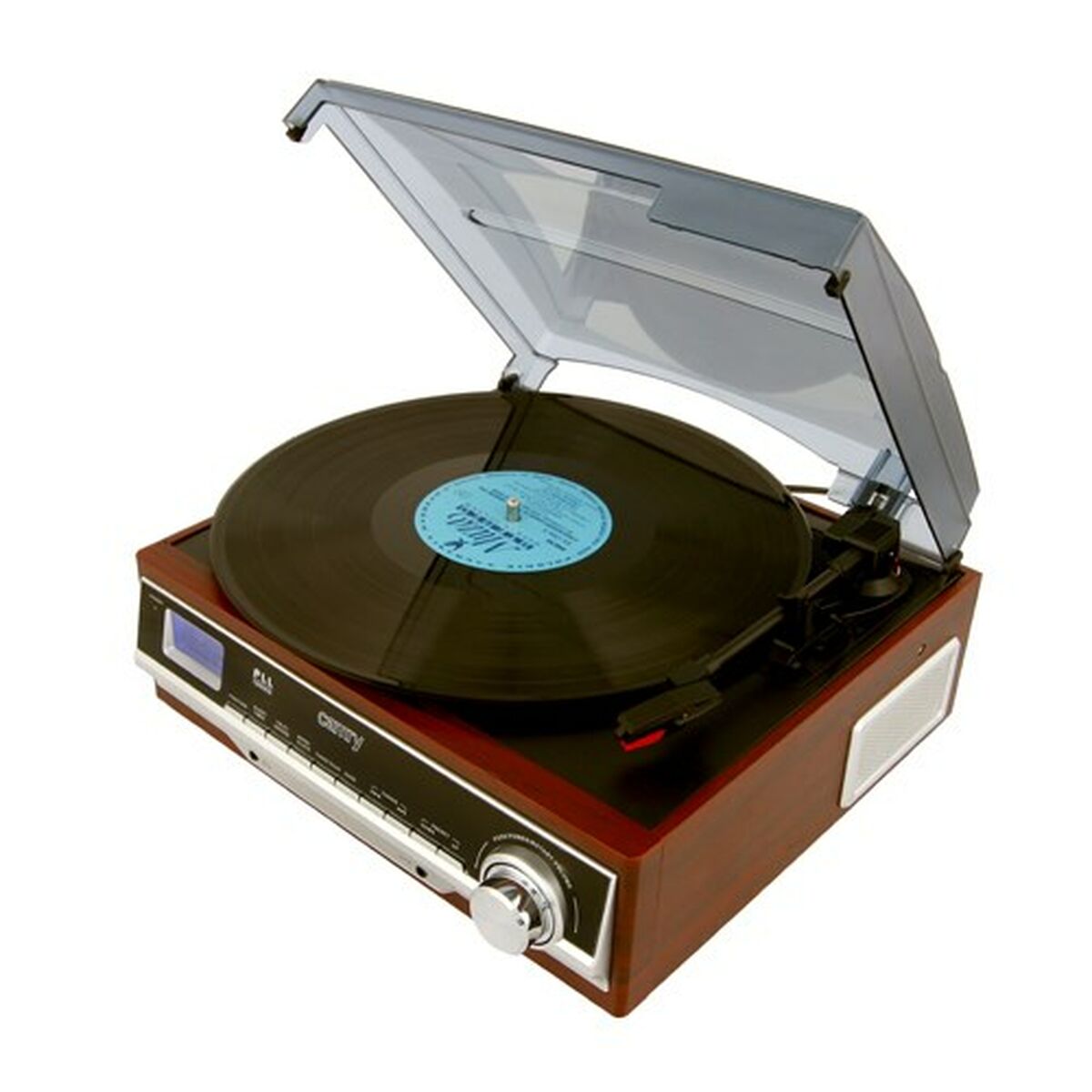 Record Player Adler CR1113 Black Wood Chrome